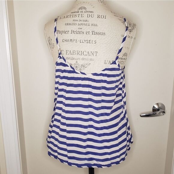 Vintage Juicy Couture Striped Silk Camisole Tank Top - Picture 4 of 10